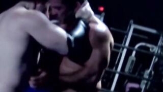 Dominant Muscle Stud Fucks His Lover's Ass Hard And Fast For A Rough Sex Experience