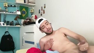 Solo Masturbation Marathon - Huge Load From Hot Stud Henrry Lyne