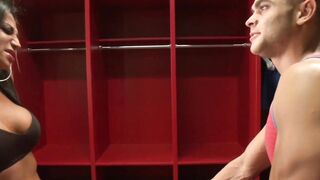 Jacqueline Brackston's Gym Rat Faces A Huge Dick - Hardcore Anal Fucking