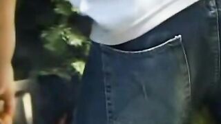 Public Garden Sex Adventure - Petite Blonde Babe Gets Fucked By A Hunk