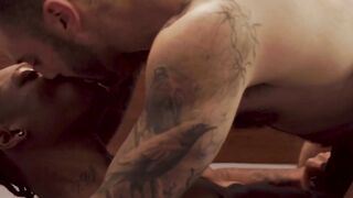 Interracial Passion - Old School Hunks Fucked Raw By Black Stud