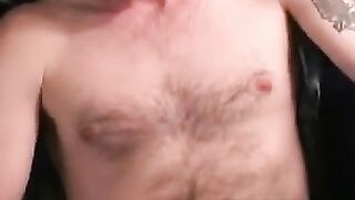 Hairiest Guy Ever Shows Off His Body Hair & Wanks Solo in Bathroom