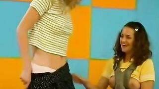 Lesbian MILFs Share Intimate Moments in Hot Threesome
