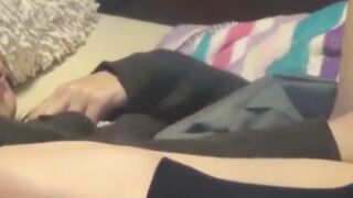 Asian Bombshell Captured On Hidden Camera Fingers Her Mature Pussy