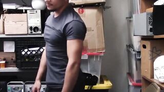 Latin Hunk Rides Officer's Black Rod - Latino Thug Fucked Raw By Cop