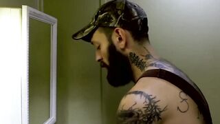 Ink-Stained Hill Billy Barebacking Deliquents Step Son - Rough Anal Sex