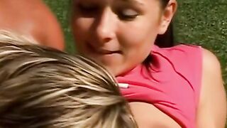 Busty MILF Teacher Gets A Big Facial From Her Student In Classroom