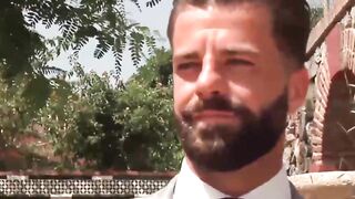 Dominant Suit Guy Fucks Bareback Handsome Stud JayRoberts