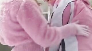 Lesbians Playing Snowballs - Scene #1 (SnowBallin')