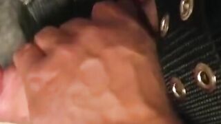 Masked Repairman Strips Down For A Hot Blow Job Session