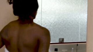Ebony Delight #2 - Older Sis's Hot Friend Gets Creampied By Step-Brother