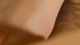 Sock-Wearing Babe Exposes Her Natural Beauty