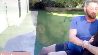 Teen's Birthday Surprise - Step-Dad Gives Her A Wild Ride
