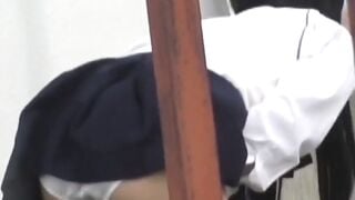 Pee-Soaking Panties #2 - Outdoor Teenage Freak Squirting in Public