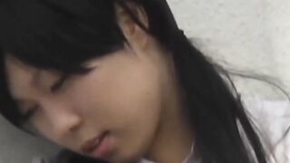 Pee-Soaking Panties #2 - Outdoor Teenage Freak Squirting in Public