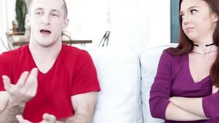 Ava Hazed - Step-Sister's memory: Facial Blowjob & Hardcore Fuck