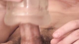 Hung Jocks FleshLight Masturbation Session - Young Hunk's Massive Load