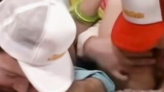 Group Sex Lessons #1 - Young & Innocent Virgin Faces Her First Orgasm