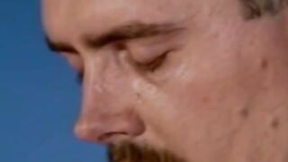 Mustached Hunk Fucks Brunette Babe in Intense Passionate Sex