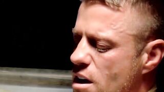 Buff Hunk's Rough Blowjob Session - Deepthroat & Facial