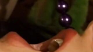 Lesbians On Fire - Girl-on-girl passion ignites as they use their new silky smooth adult toy