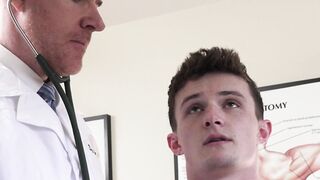 Anal Creampie Frenzy - Older Man Barebacking Young Twink & Anal Sex