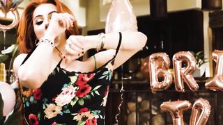 Latinx Transgender Sensual Lap Dance with Step-Sister in Law