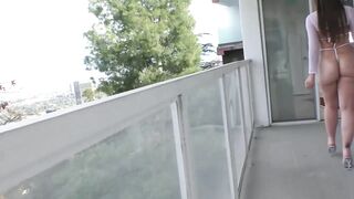 TS Jeannie Hollywood's Ass Destruction - Anal Threesome with Tommmy Kings