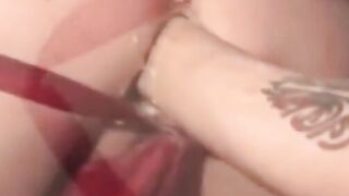 Central Fistings Extreme Anal Play with Gaping Asshole