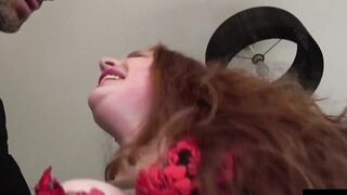 UK Sub Sluts Red Head Dominated By Mistress Edi Alvinia