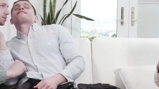 BIG BOOB GIRL NEXT DOOR - Bi-Curious Milf Fucks Hunk's Hard Dick POV