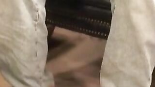 MenWorkinXXX.com - Mature amateur gay strips after an interview and jerks off vigorou
