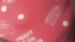 Asian Bombshell Fingers Her Puffy Pink Panties In A Solo Masturbation Session