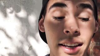 Barely Legal Hunk Gets Raw Anal Pounding From Older Stud