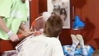 Retro-Teen Threesome Action - Vintage Teens Fucked Hard