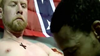 Big Black Dick Thrusting Hard In White Asshole" or "Black Monster Dong Fucks A Whites Buttocks