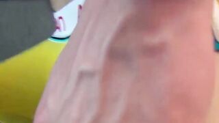 Twinks Ass-Fucking FleshLight With Hot Load On Belly