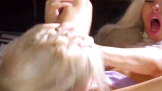 Teens Gone Wild! Blondes Share Their Pussies in an Epic Threesome