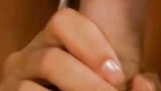 Monica's Mouthful Of Sperms - POV Blowjob & Creampie With A Twist