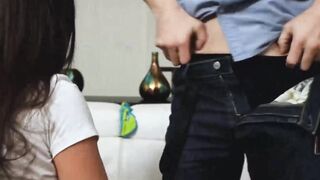 Big Booty Stepsister Nikki Sexx Sniffs & Eats My Diaper - Taboo Step-Siblings