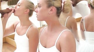 Vibrant Passion" or "Teen Ballet Dancer Orgy with Facial Finish