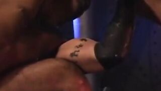 Latinos Extreme Foot-Fucking Action - Bottom Gets Assfucked And Facialed