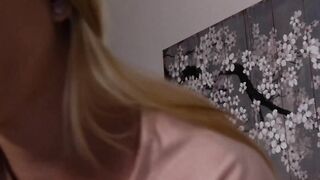 Nerd Girl's Petite Body Gets Filled With Her Stepdaddy's Big Dick