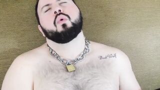 Bear's Bottom Gets Drilled by Machine - Adult Toy Masturbation