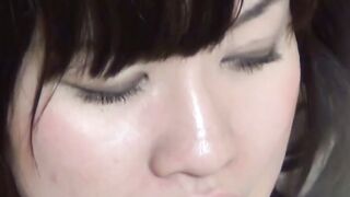 Japanese cutie has fun with secret cam during private moment