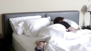 Step-Mom's Teasing & Facesitting - Step Son Gets A Huge Load On His Face