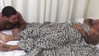 Horny Johnson's Wake Up Call - Hot & Dirty Morning Sex With Beautiful Legs