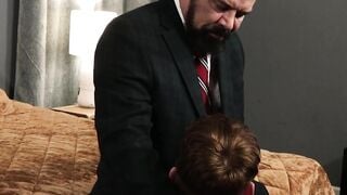 Colton Foxs ass surprised by Max Sargents cock performance