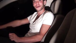 EURO HUNKS - JACK OFF IN PUBLIC OUTDOOR POV