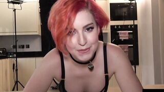 UKSubSluts.com - Olivia Kinks' redhead slapping and rough smash